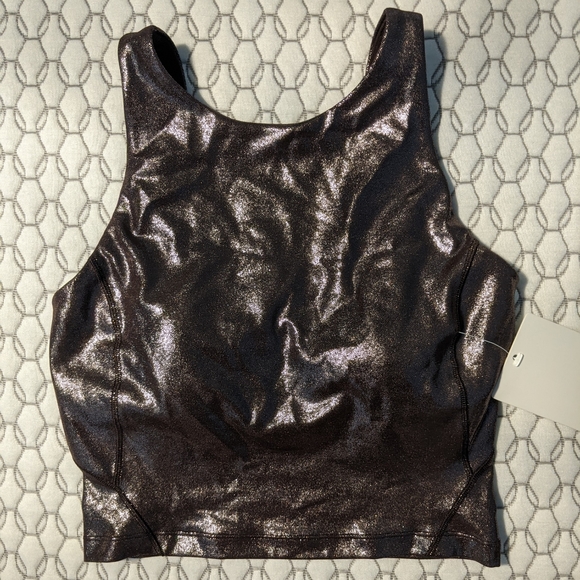 Lululemon Align High-Neck Tank Top *Shine Radiate Foil Print French BNWT - Picture 8 of 8